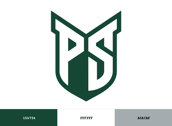 Portland State Vikings brand color palette