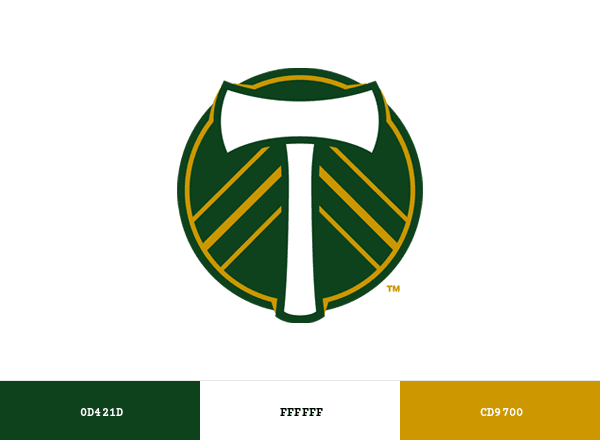 Portland Timbers brand color palette