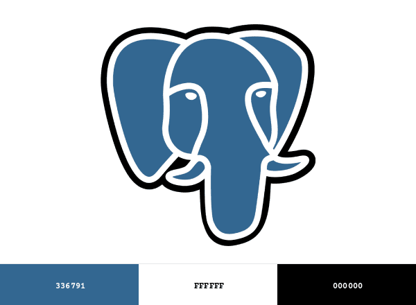 PostgreSQL brand color palette