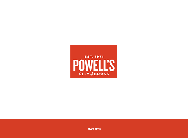Powell’s Books brand color palette