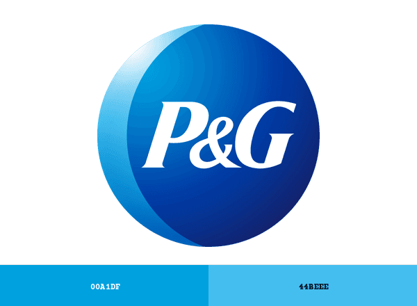 Procter & Gamble brand color palette