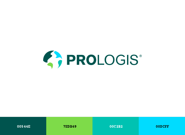 Prologis brand color palette
