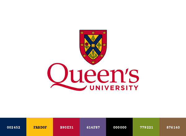 Queen’s University at Kingston brand color palette