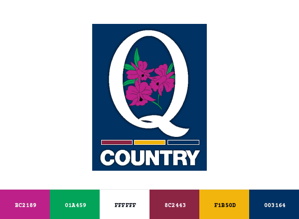 Queensland Country brand color palette