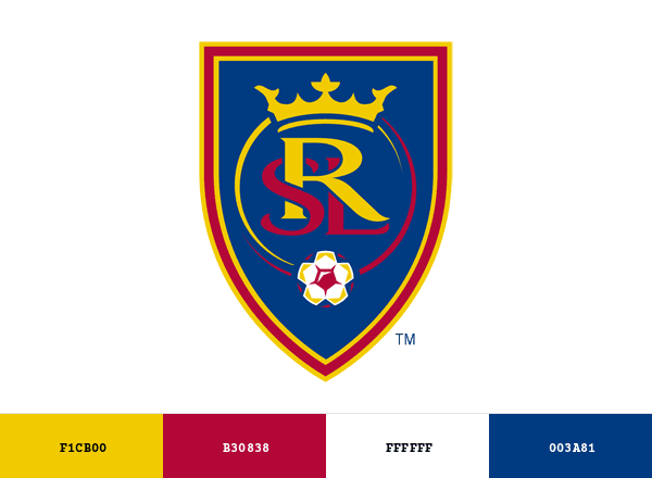Real Salt Lake brand color palette
