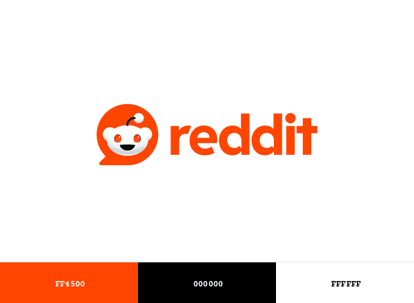 Reddit brand color palette