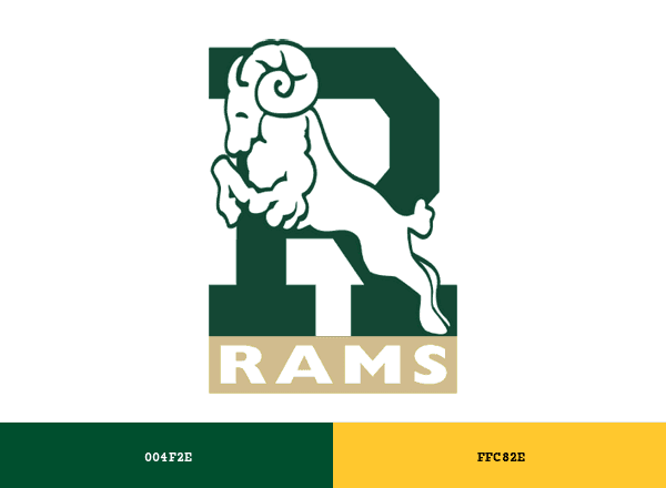 Regina Rams brand color palette