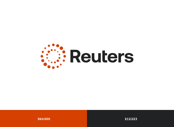 Reuters brand color palette