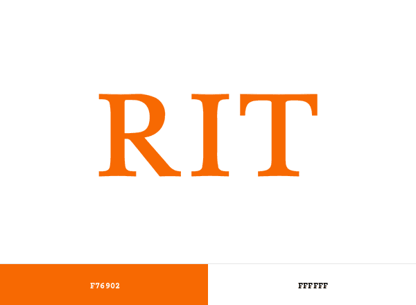 Rochester Institute of Technology brand color palette