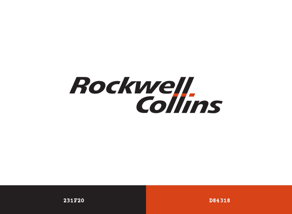 Rockwell Collins brand color palette