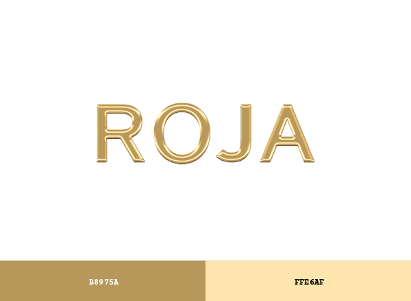 Roja Parfums brand color palette