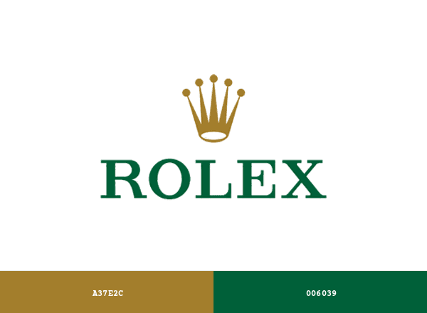 Rolex brand color palette