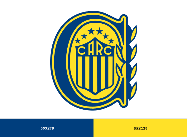 Rosario Central brand color palette