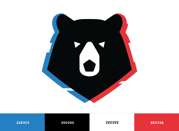Russian Premier League brand color palette