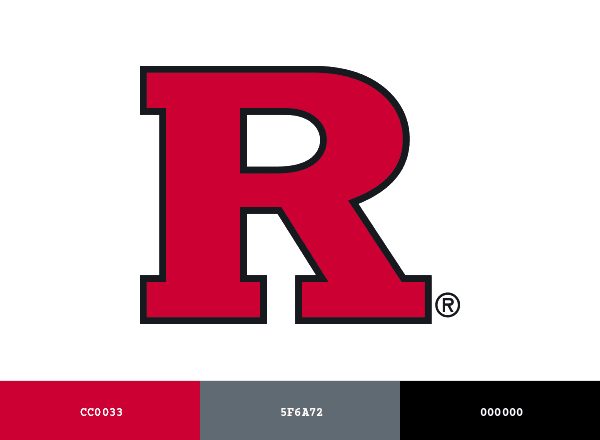 Rutgers Scarlet Knights brand color palette