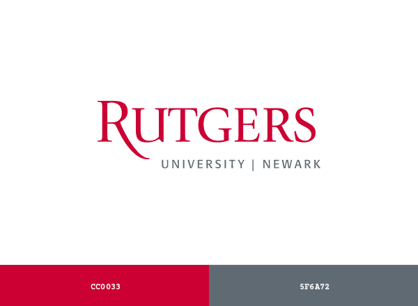 Rutgers University–Newark brand color palette