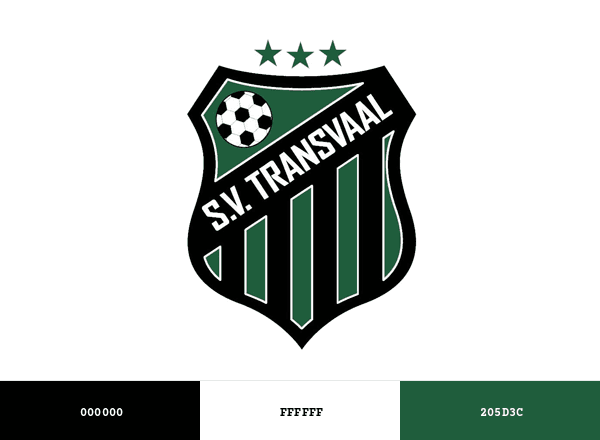 S.V. Transvaal brand color palette
