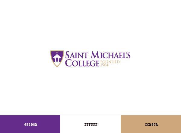 Saint Michael’s College brand color palette