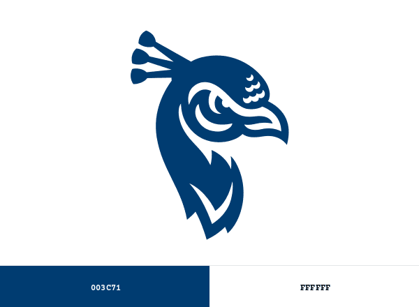 Saint Peter’s Peacocks brand color palette