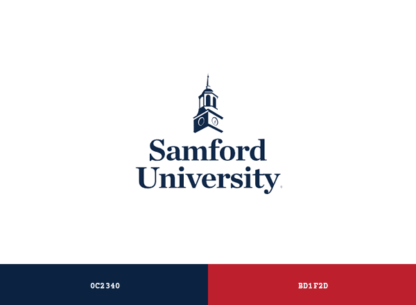 Samford University brand color palette