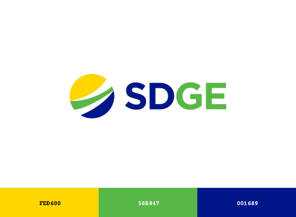 San Diego Gas & Electric brand color palette