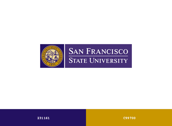 San Francisco State University (SFSU) brand color palette