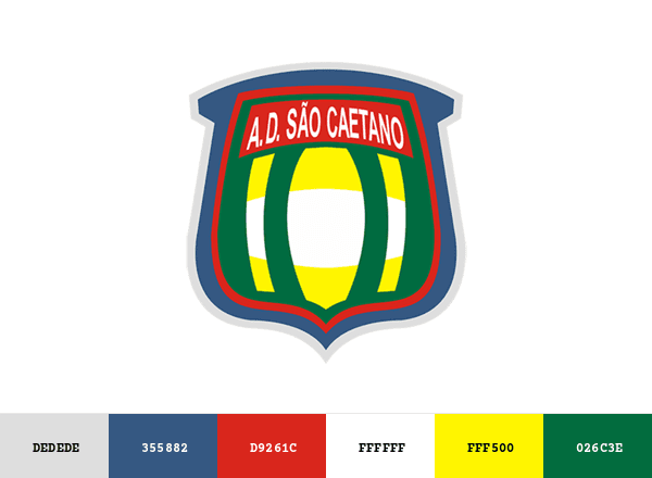 São Caetano brand color palette