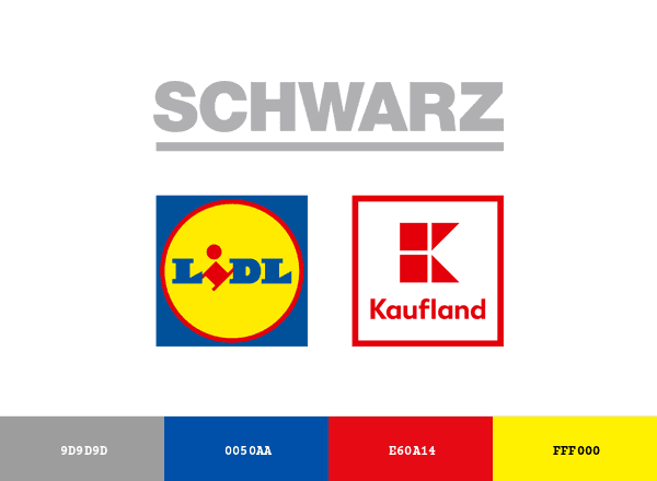 Schwarz Gruppe brand color palette