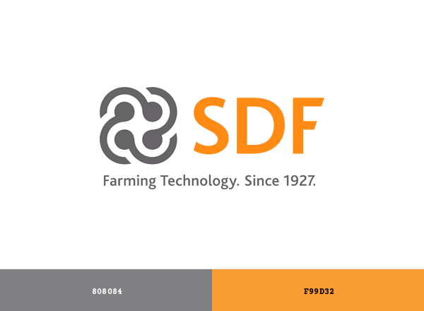 SDF Group brand color palette