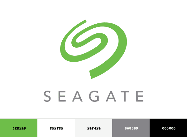 Seagate Technology brand color palette
