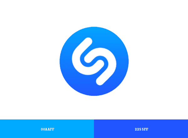 Shazam Blue Gradient brand color palette