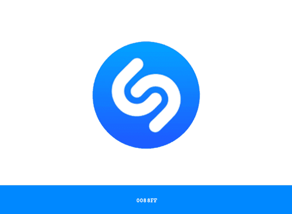 Shazam brand color palette