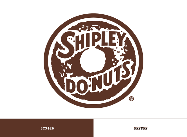 Shipley Do-nuts brand color palette