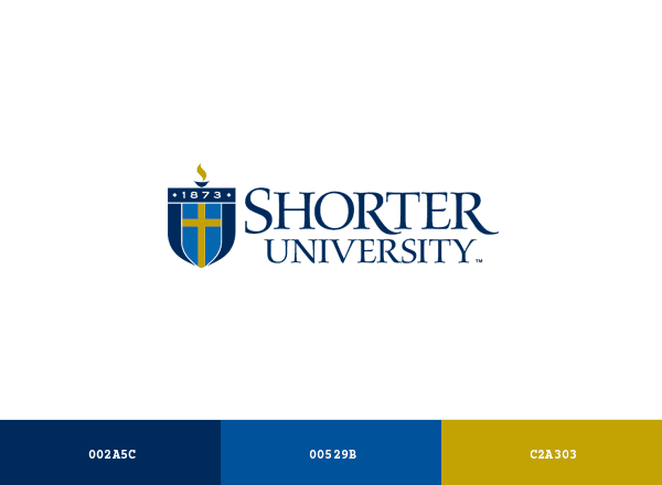 Shorter University brand color palette