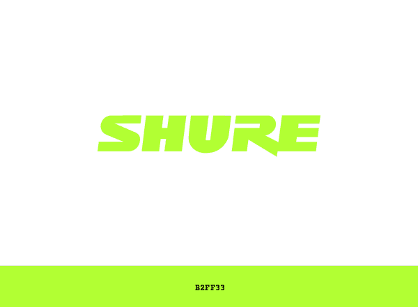 Shure brand color palette