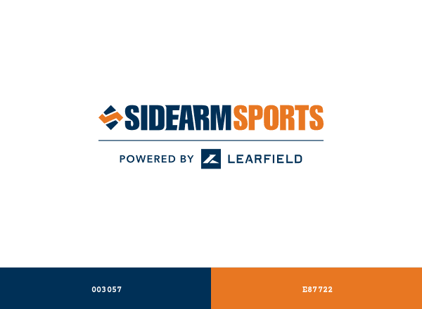 Sidearm Sports brand color palette
