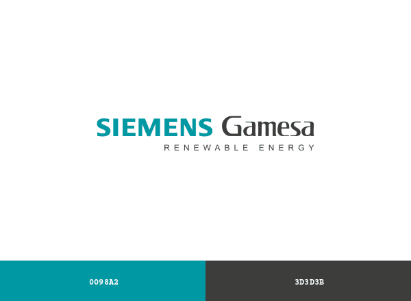 Siemens Gamesa brand color palette