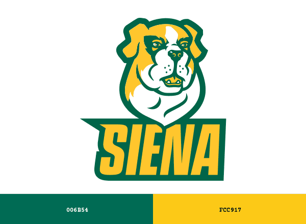 Siena Saints brand color palette