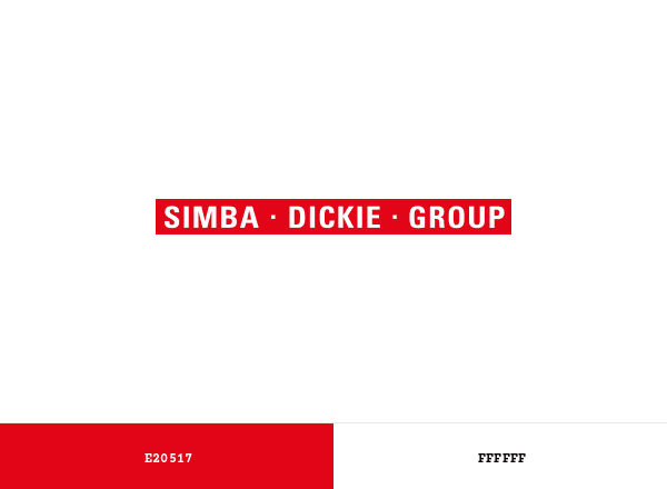 Simba Dickie Group brand color palette