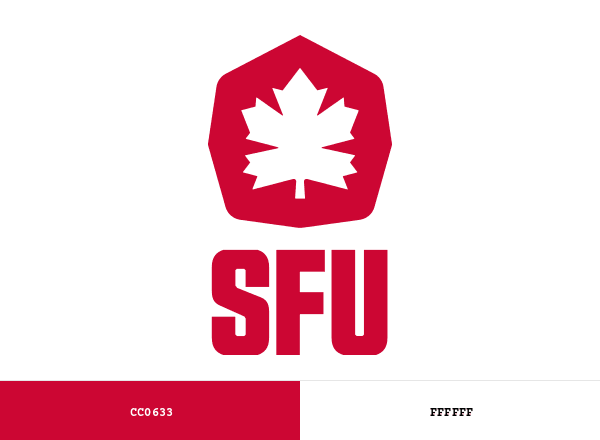 Simon Fraser Red Leafs brand color palette