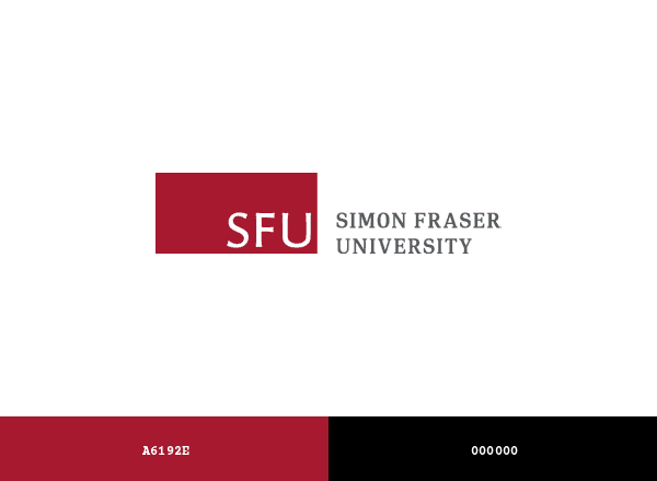 Simon Fraser University brand color palette