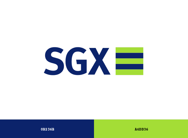 Singapore Exchange brand color palette