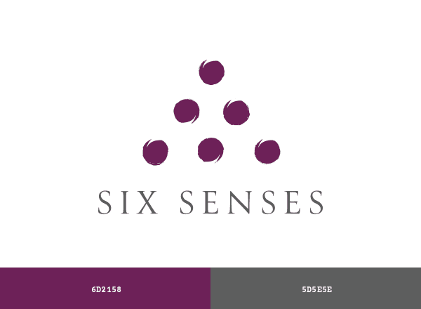 Six Senses brand color palette