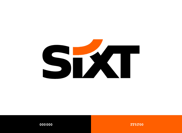 Sixt brand color palette