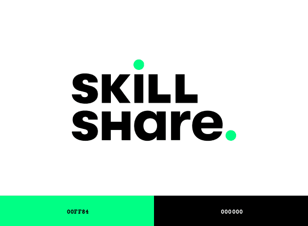 Skillshare brand color palette