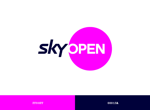 Sky Open brand color palette