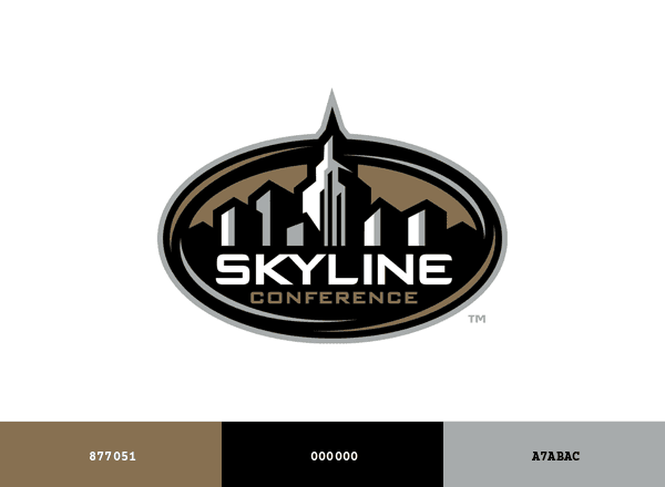 Skyline Conference brand color palette