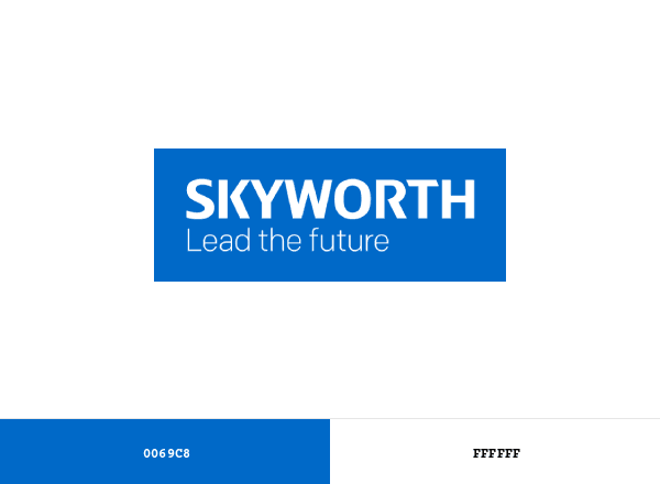 Skyworth brand color palette