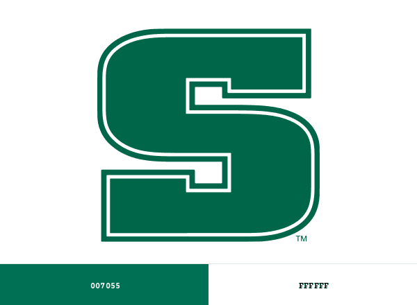 Slippery Rock Athletics brand color palette