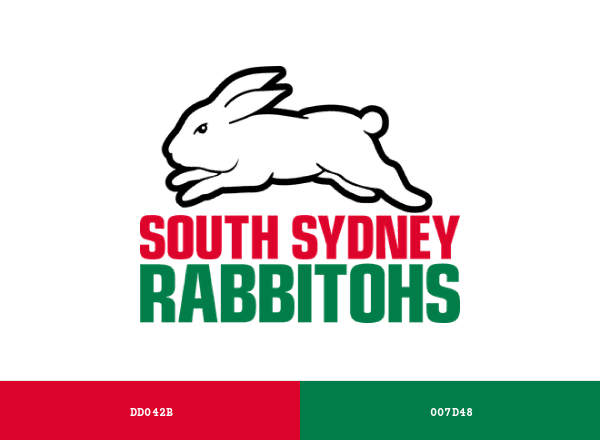 South Sydney Rabbitohs brand color palette
